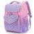 卡拉羊儿童减负一体式可打开背包笔袋补习袋组合礼品套装 1-4年级紫色 国美超市甄选第4张高清大图
