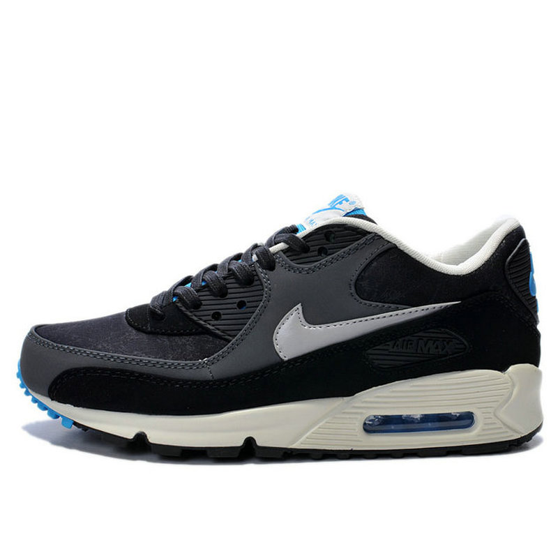 耐克nike皮面跑步鞋airmax90气垫运动鞋休闲鞋