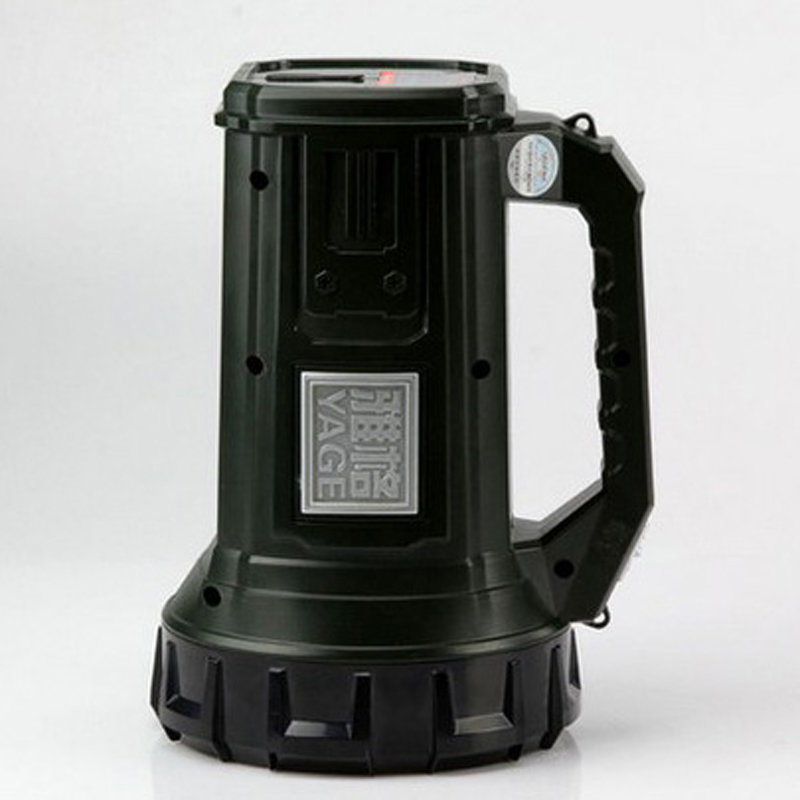 雅格yg5701led5w强光手电筒充电远射手提野营探照灯巡逻用