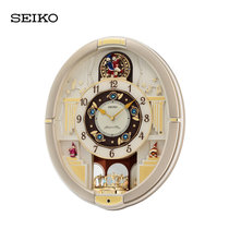 精工SEIKO QXM209S 2.35kg 英伦小乐队音乐挂钟