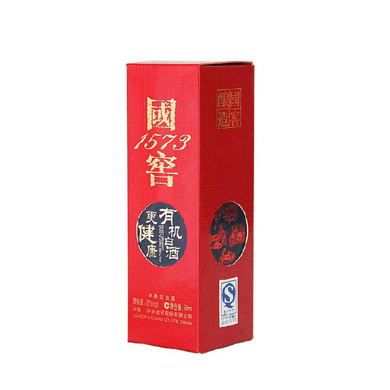 宗鸿酒城 52度泸州老窖 国窖1573 经典小国窖1573 小酒版 50ml 有机