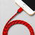 乾越 iPhone6/7数据线苹果6/7加长手机6/7Plus充电线器1米红色(中国红 新款充电式)第3张高清大图