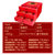 稻香村大团圆红色月饼礼盒1305g 含五仁大饼蛋黄莲蓉9种口味第7张高清大图