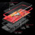 三星S9手机壳s9plus磁吸双面玻璃万磁王 s9保护套防摔全包S9+金属边框后盖个性男女(黑红+玻璃 S9)第5张高清大图