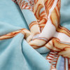 富安娜床上用品 秋冬加厚加大毛毯  保暖毯子冬季午睡毯双人盖毯被 双层云毯 格蒙登 蓝色200*230cm 国美超市甄选