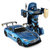 星辉Rastar奔驰遥控变形机器人RS战警一键遥控变形车金刚儿童玩具车(蓝色)第4张高清大图