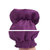 谋福 厨房店员工作围裙服 餐厅服务员围裙+头巾+袖套四件套 制服围裙可爱(紫色)第3张高清大图