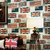 爱舍东方  英伦风时尚复古国旗进口纯纸壁纸 儿童房卧室客厅背景墙墙纸(AS171红蓝色 01)第2张高清大图