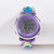 乐童 冰雪公主儿童卡通电子手表(紫色)第2张高清大图