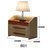 御品工匠 北欧现代 全实木床头柜 卧室家具 储物柜（不单售）(B01)第4张高清大图