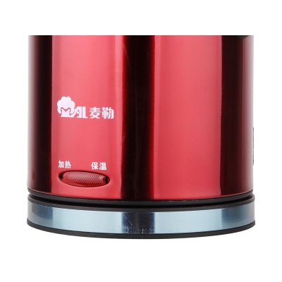 麦勒（MAL）YB15A3不锈钢电水壶（红色）