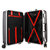 瑞士军刀时尚男黑色铝合金边框铝框万向轮旅行拉杆行李箱BX41216(BX41216-28)第5张高清大图