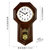 汉时(Hense)欧式复古实木机械挂钟中式客厅创意古典装饰摆钟HP31(板栗色楸木阿拉伯面)第2张高清大图