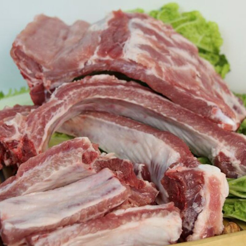 国美iuv爆款大河乌猪肋排350g安全健康正规检验