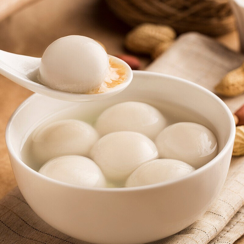 赖汤圆醇香花生核桃口味400g2袋元宵