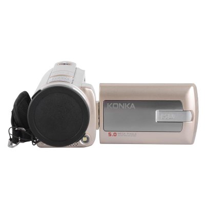 康佳（KONKA）KFHDV-5080数码摄像机 500万像素COMS成像 8倍数码变焦 3英寸23万像素液晶屏 H.264高清视频编码功能