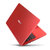 华硕(ASUS)R417NA3450 14英寸商务办公学习轻薄款娱乐笔记本电脑 赛扬四核N3450处理器(红色 4G内存+256G固态)第3张高清大图