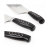 十八子作顺时发七件套刀 黑色 S1006厨房菜刀具第4张高清大图