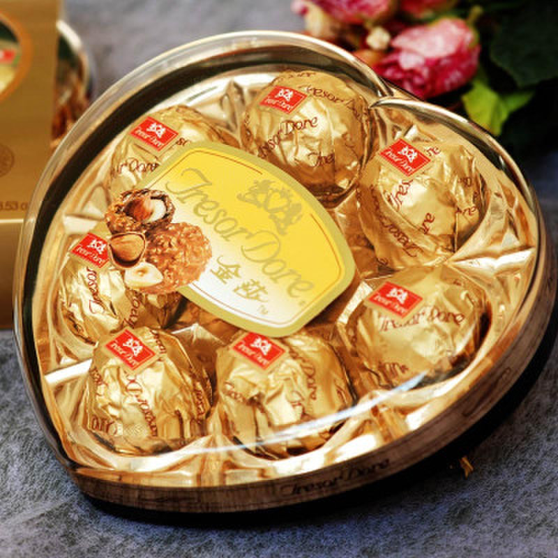 金莎 榛果巧克力 100g/盒