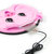 雨花泽（Yuhuaze）USB粉红猪保暖鼠标垫颜色随机（两个装）(粉色猪)第4张高清大图