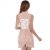 梦奴娅 2013夏装新品 无袖蕾丝连衣裙 MNY130219(粉色 L)第2张高清大图