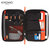 KNOMO英国FULHAM保护袋便携数码包多功能10.5寸折叠包ipad收纳包(黑色)第5张高清大图