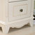 圣肯尼家具 简约美式卧室白色实木床头柜 桌子斗柜 床头储物柜 白色储物柜(仿古白 床头柜（小件不单卖）)第5张高清大图