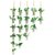创意壁挂麻绳花瓶水培绿萝植物风铃幼儿园居家背景墙装饰田园吊件(6连（1条吊绳+6个PET花瓶）)第5张高清大图