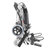 鱼跃手动轮椅车(铝合金) 1100 儿童轮椅 适合身体瘦小的老年人 轮椅车 铝合金 可折叠第4张高清大图