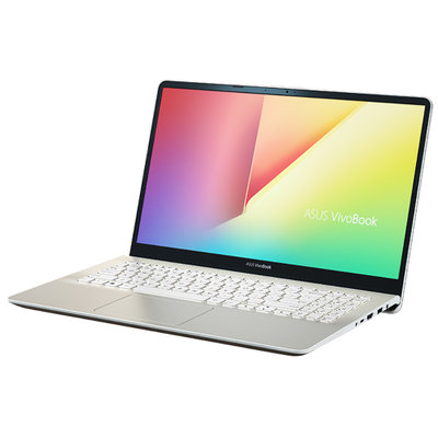 华硕(ASUS) 灵耀S5300 2代 15.6英寸三面微边轻薄笔记本电脑(i5-8250U 8G 512GSSD MX150 2G 冰钻金)