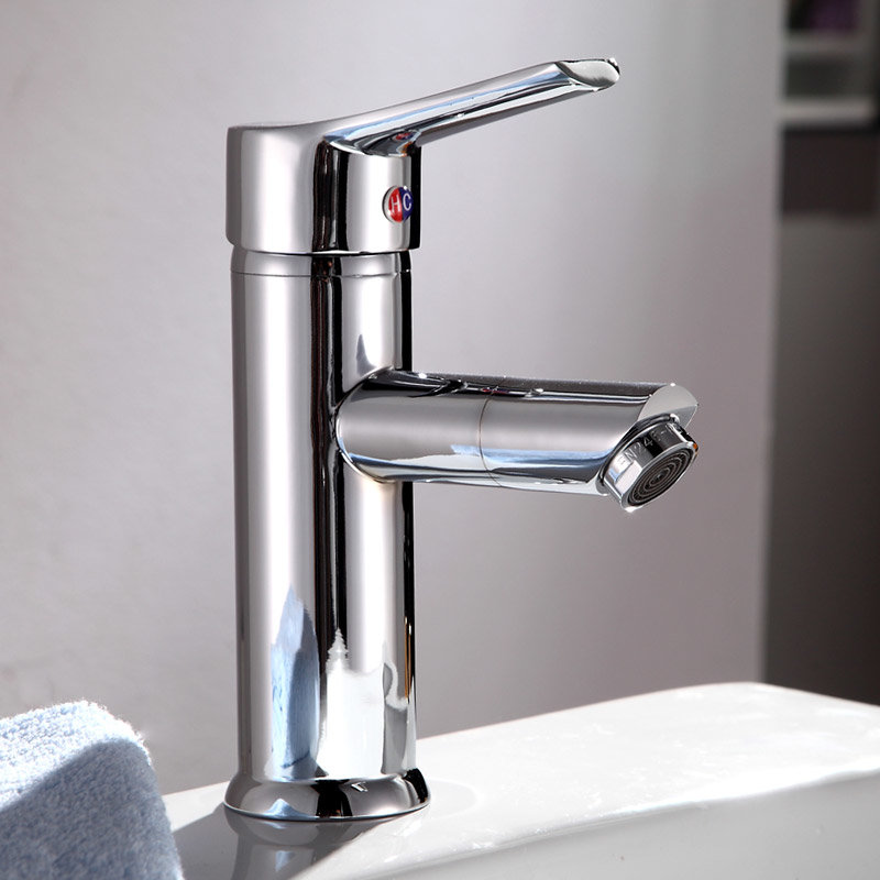 凯鹰360度万向旋转单孔冷热面盆水龙头ky2579