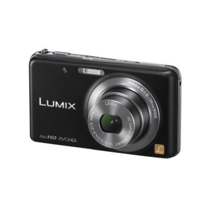 松下（Panasonic）DMC-FX80数码相机（黑色）