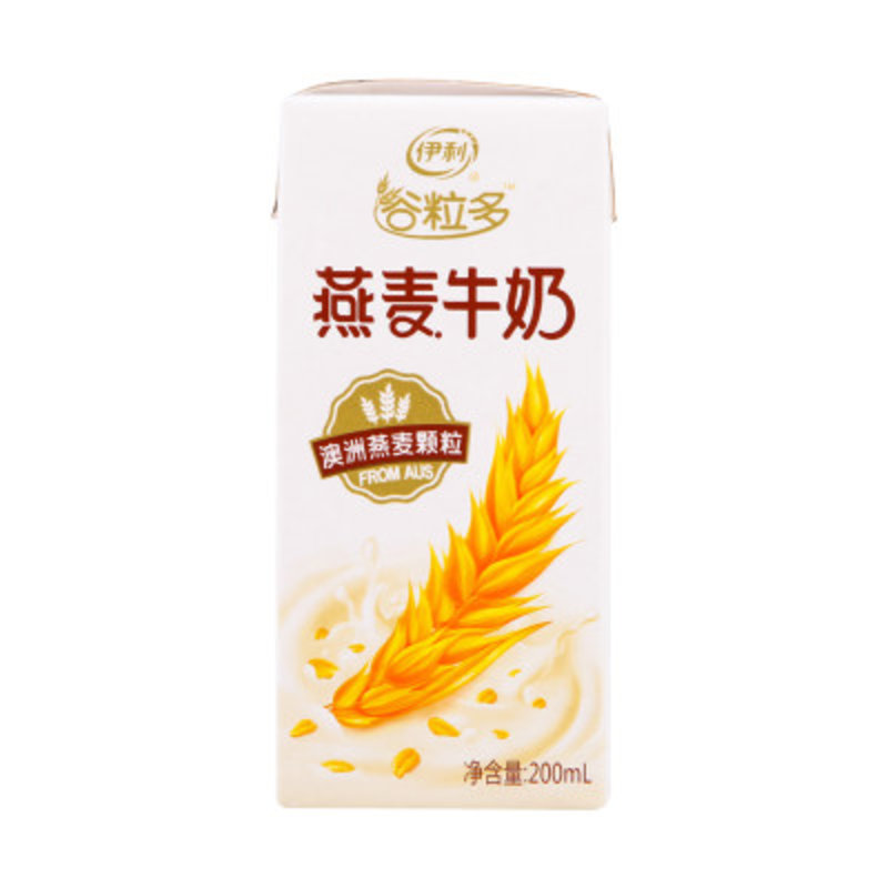 伊利穀粒多燕麥牛奶200ml12盒箱