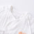 贝贝怡新生儿衣服0-3个月春秋纯棉婴儿哈衣宝宝和尚服蝴蝶衣BC157(59cm 米白)第4张高清大图