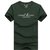 夏季新款短袖t恤男士休闲棉汗衫圆领打底衫T恤3606-762(绿色 XL)第5张高清大图
