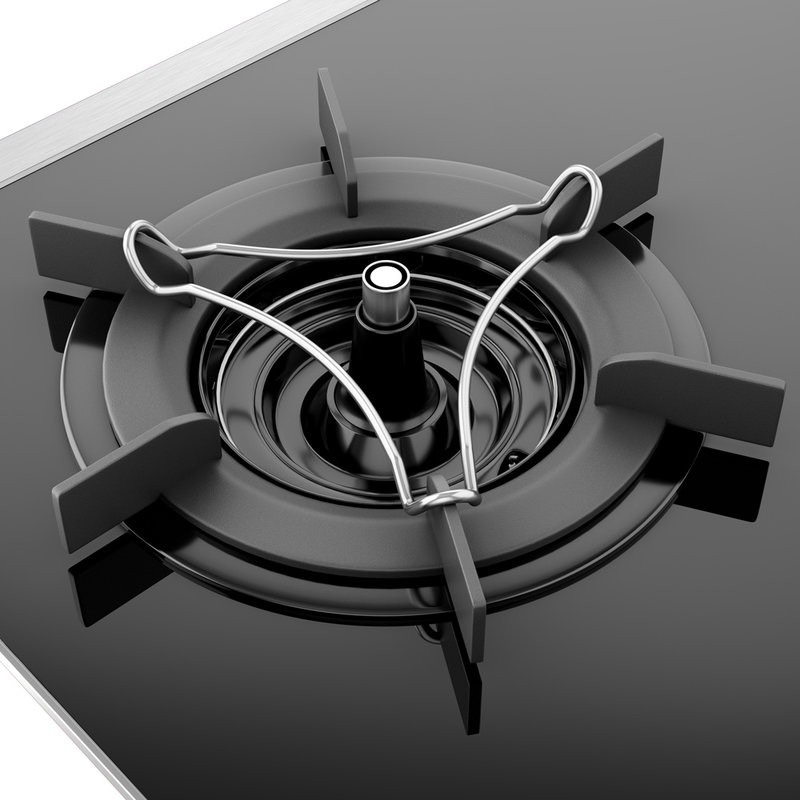 林内rinnairb2ngmschott钢化玻璃嵌入式聚能火燃气灶黑