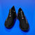 阿帕图跑步鞋个性透气叶子休闲鞋韩版休闲单鞋(白色 42)第2张高清大图