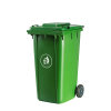 卡质120L塑料户外垃圾桶大号 公园小区垃圾箱室外环卫收纳桶果皮箱