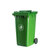 卡质120L塑料户外垃圾桶大号 公园小区垃圾箱室外环卫收纳桶果皮箱第2张高清大图
