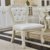 欧式实木餐桌法式长方形大理石餐台饭桌(象牙白色 餐椅*1)第3张高清大图