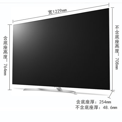 LG彩电 OLED55B7P-C 55英寸 4K高清智能网络OLED液晶电视 平板电视 主动式HDR 卧室客厅电视