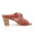 波派Propet 夏季新款时尚粗跟真皮女鞋PW08101(05红色 35)第3张高清大图