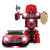 星辉Rastar奔驰遥控变形机器人RS战警一键遥控变形车金刚儿童玩具车(红色)第5张高清大图