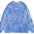 WATSC SUBCREWINTERNATIONALTie dye Pull-Over Crewneck扎染水波纹圆领卫衣 男女同款 蓝S码蓝 重磅第5张高清大图