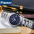 【官方直营】罗西尼手表不锈钢透视进口机械女表R5480W04B(黑盘钢带)第2张高清大图