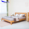 TIMI 日式实木床 白橡木双人床 婚床(床 1.8米床)
