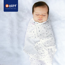 Zolitt 卓理 婴儿纯棉双层纱布襁褓包巾新生儿包被宝宝睡袋抱巾裹巾抱被