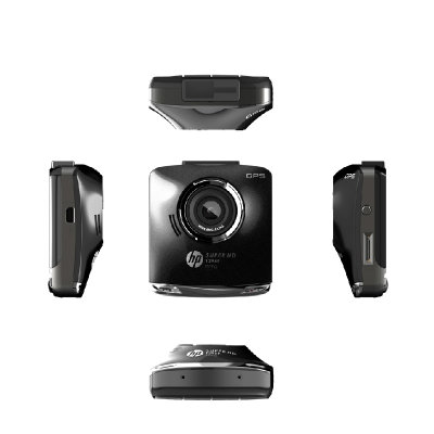 惠普行车记录仪安霸超高清摄像机停车监控夜视大广角F520(标配+32G)