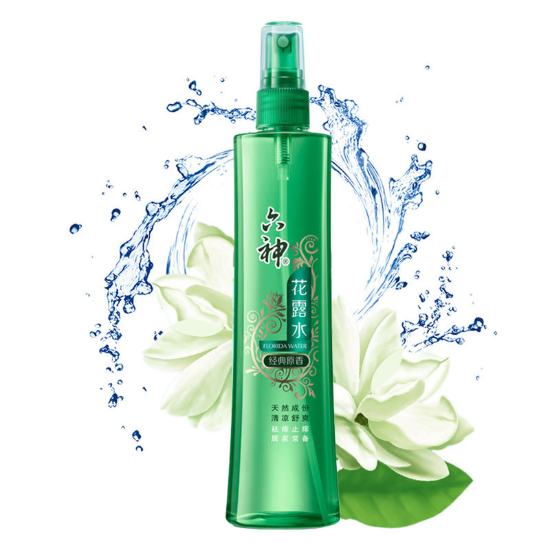 六神经典原香花露水180ml2瓶新老包装随机发货止痒
