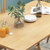 恒兴达 北欧纯实木餐桌椅组合 现代简约长方形全实木餐桌吃饭圆桌子小户型(拐脚-1.3米原木色 一桌四椅)第4张高清大图